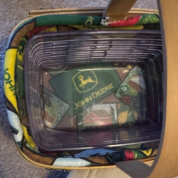 John Deere Longaberger Basket - Picture 2 of 5